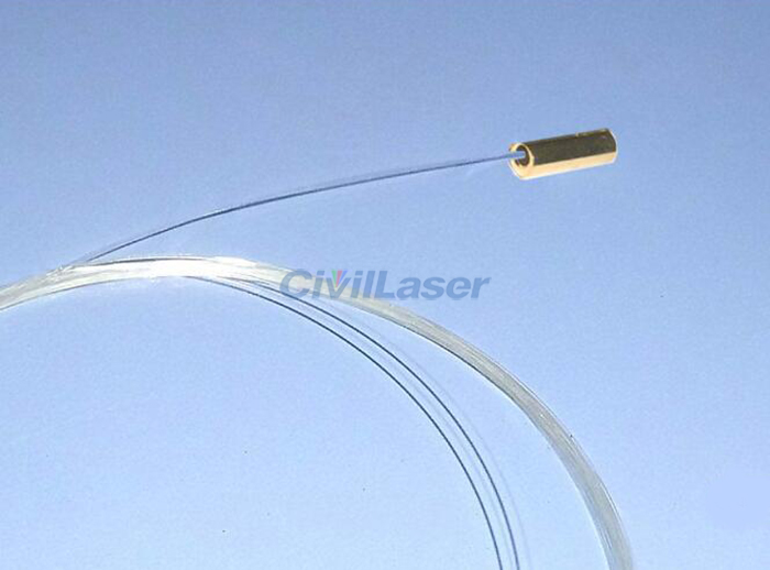 Single Mode Coupler Single Core Optical Colimador de fibra Gold Plated Tube C-Lens